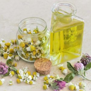 chamomile, oil, aromatherapy